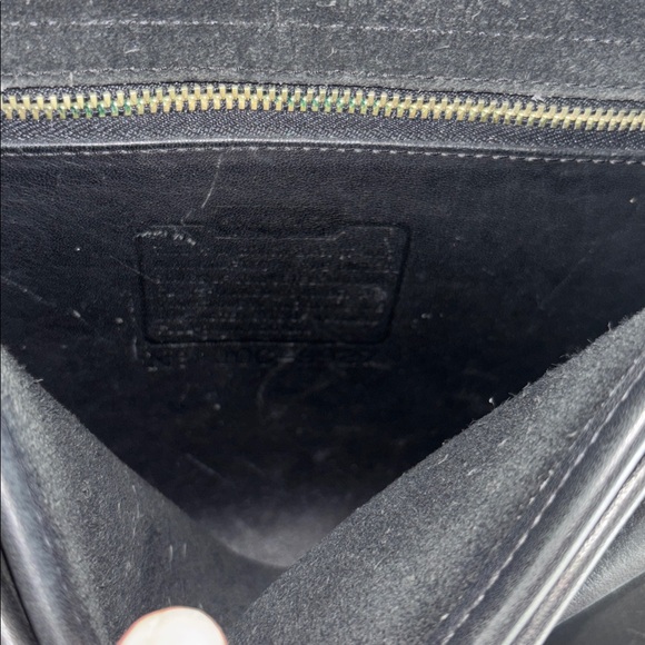 VTG Coach • genuine leather crossbody bag - Picture 2 of 10